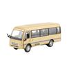 1/32 TOYOTA Coaster EX Toy Car Model Coach Lexury Bus MPV Diecast Miniature Van for Children Pull Back Collection Gift Boy Kid