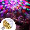 LED Rotating Crystal Ball Colorful Magical Light Ball LED Stage Lamp Bulb
