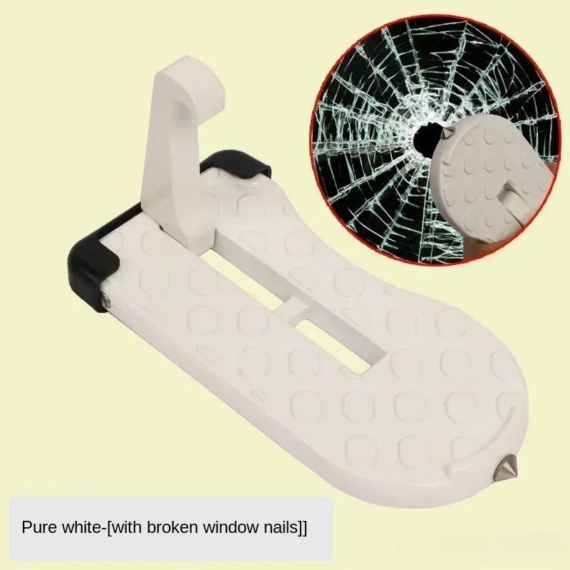 Складная подножка для багажника на крышу автомобиля, подножка для двери автомобиля, многофункциональный универсальный крючок, педаль, алюминиевый сплав, аксессуары для безопасности автомобиля