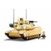 Sluban Новый Вторая Мировая Война 2 Военный США Абрамс M1A2 Боевой Танк Колесница Строительные Блоки Армия Классические Аксессуары Модель Детские Игрушки