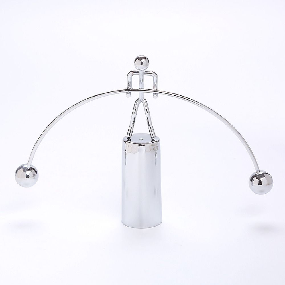 Домашний декор Баланс Железный человек Украшения Маятник Колыбель Декомпрессионная настольная игрушка Детские игрушки