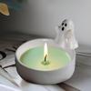 Halloween Candle Stand Spider Candle Holder Spooky Halloween Resin Candle Holder with Ghost Spider Candlestick Holder Spooky Dec