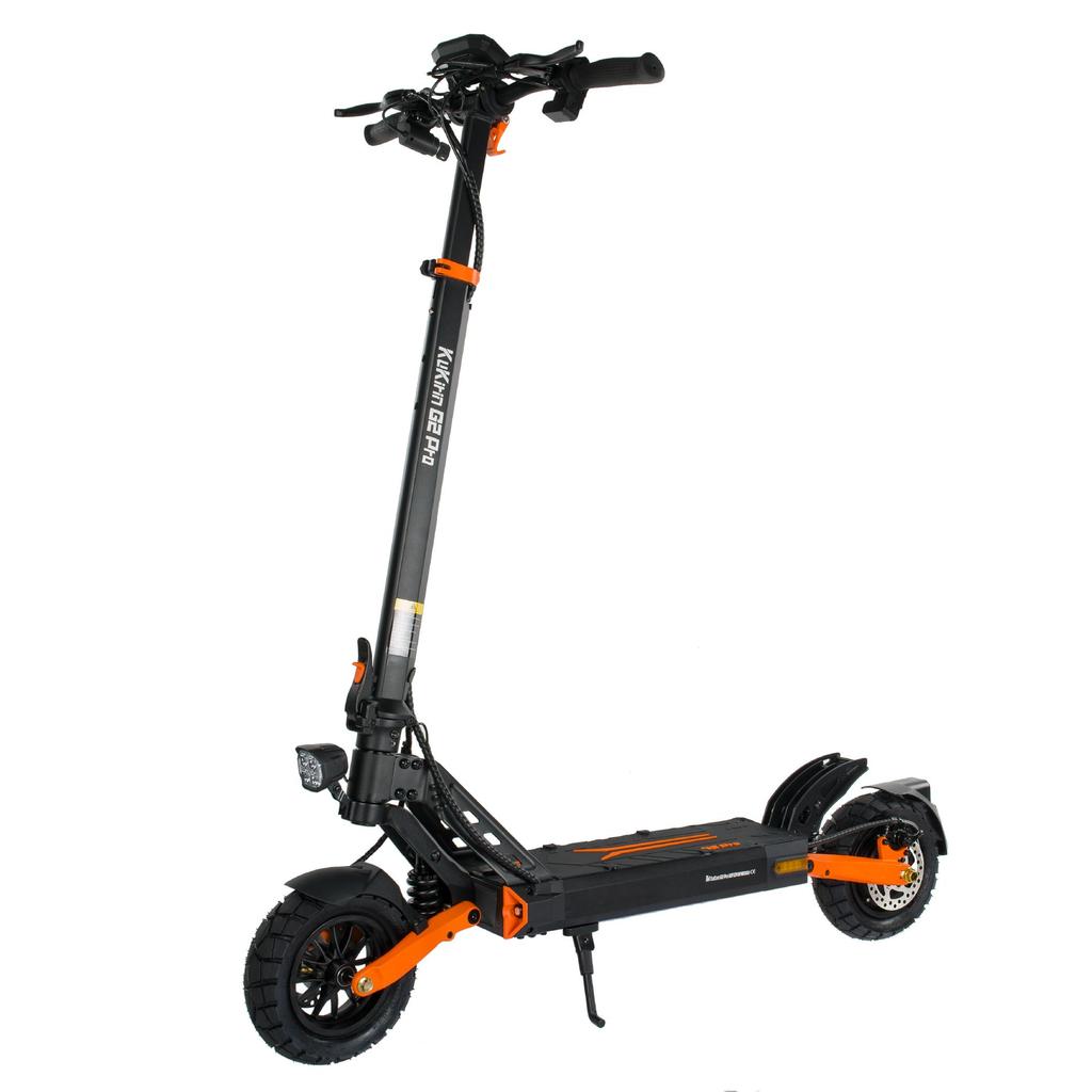 KuKirin G2 Pro 600W Motor 48V 15.6AH Battery Electric Scooter 6-light Safety System 45 Km/h Speed 58 KM Range 9" Tires E-Scooter