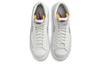 Nike Кроссовки Blazer Mid 77 White Silver Metallic Женские CZ1055-112