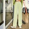 Suit Pants Pants for Women's Spring New High-waist Straight-leg Casual Pants Loose Drape Wide-leg Pants