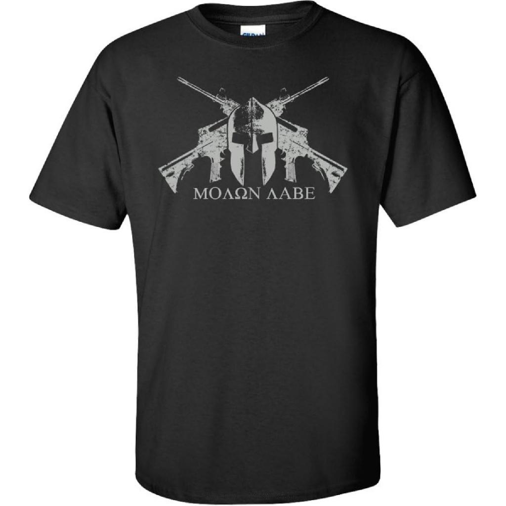 Футболка Gadsden and Culpeper Черный шлем Molon Labe - 2XL