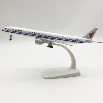 Модель самолета 20 см Самолет China Airways B777 Литой металлический сплав Масштаб 1/400 Самолет с подставкой Авиационная коллекция Самолет