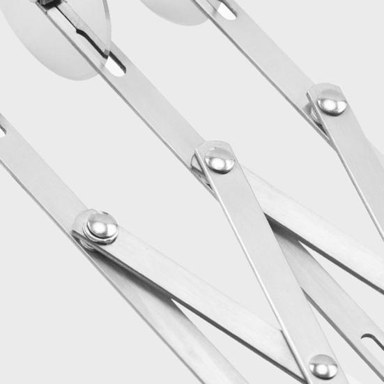 Многоколесный нож для пиццы, регулируемый ролик для теста с 3/5/7 лезвиями для нарезки одинаковых ломтиков, расширяемый нож для пиццы, разделитель для теста для печенья