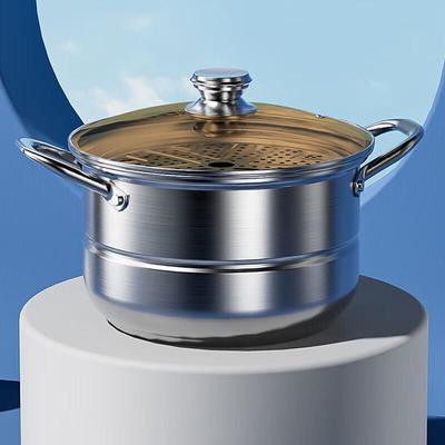 KSISE Многофункциональная пароварка и суповая кастрюля из нержавеющей стали