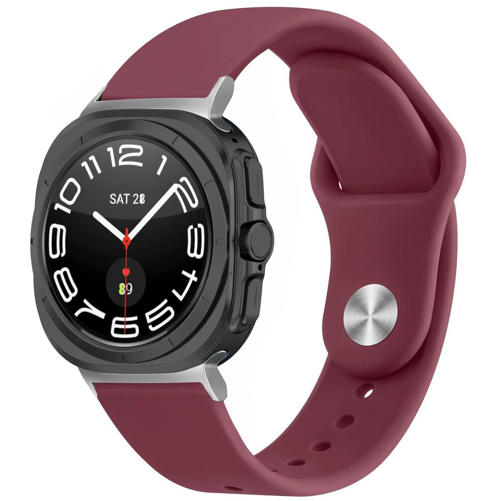 Спортивный силиконовый ремешок для Samsung Galaxy watch 7 ultra Ремешок 47 мм Аксессуары correa Браслет galaxy watch 7 FE 44 мм 40 мм 40 ремешок