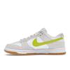 Nike Dunk Low Bright Cactus Women Sneakers White Gum-Yellow HJ7335-133