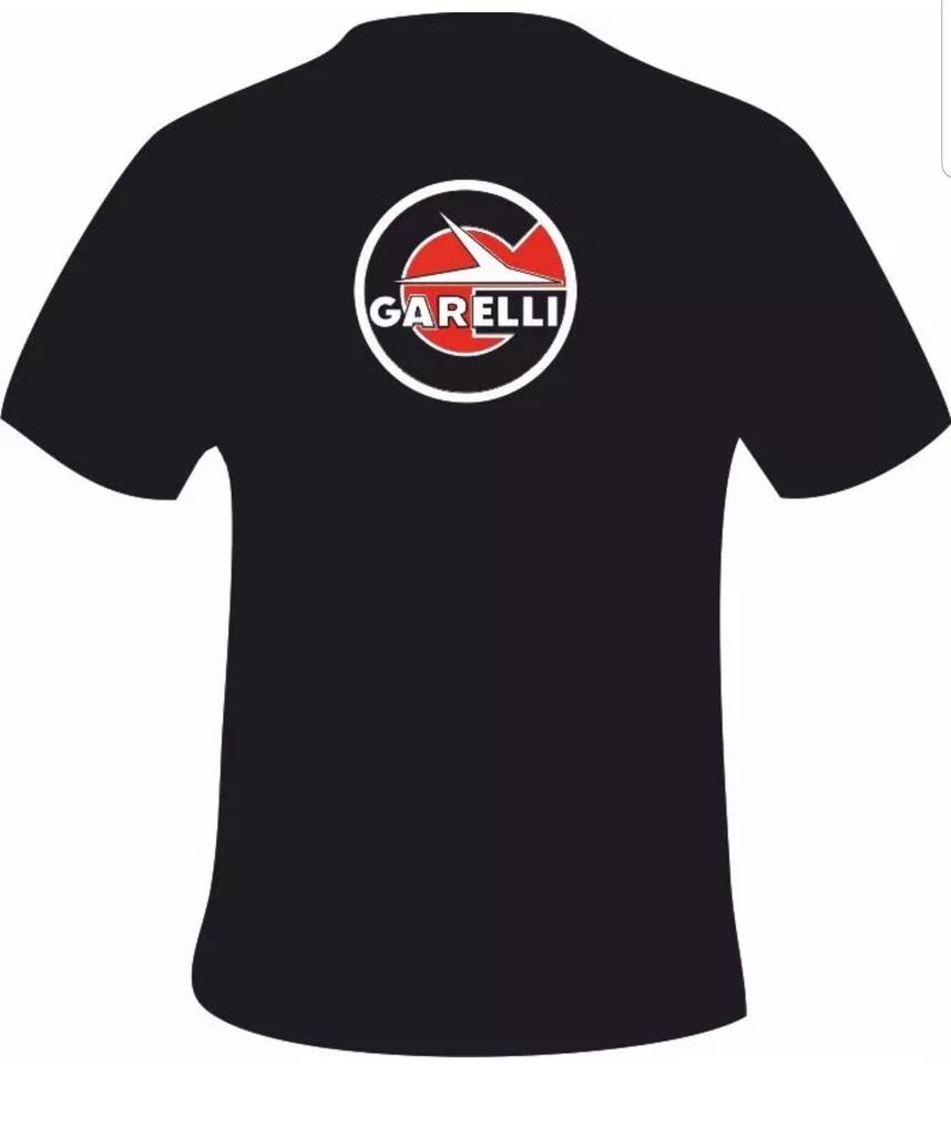 Garelli Round Style Motorcycle Printed T Shirt