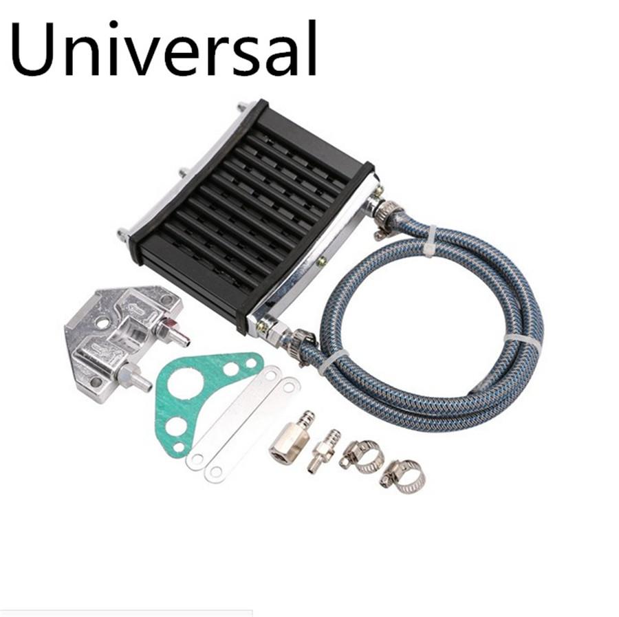 Aluminum Engine Cooler Oil Cooler Tuning For 125cc 140cc 150cc 160cc Motorcycle Bike