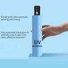 190T 8 Ribs UV Fully Automatic Bold Thickening Triple Fold Sun and Rain Umbrella Dual Use Sun Shade Umbrella Fold New Umbrella
