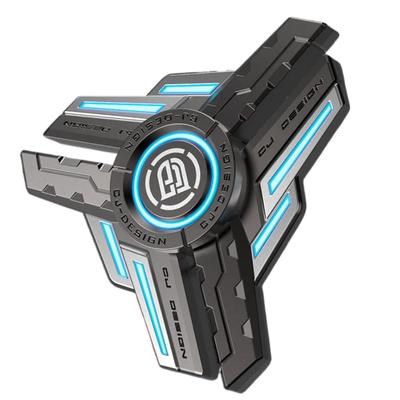 Fidget Spinner двухцветный модный металлический многофункциональный ручной крутящийся игрушка для взрослых и детей антистрессовый пальчиковый гироскоп