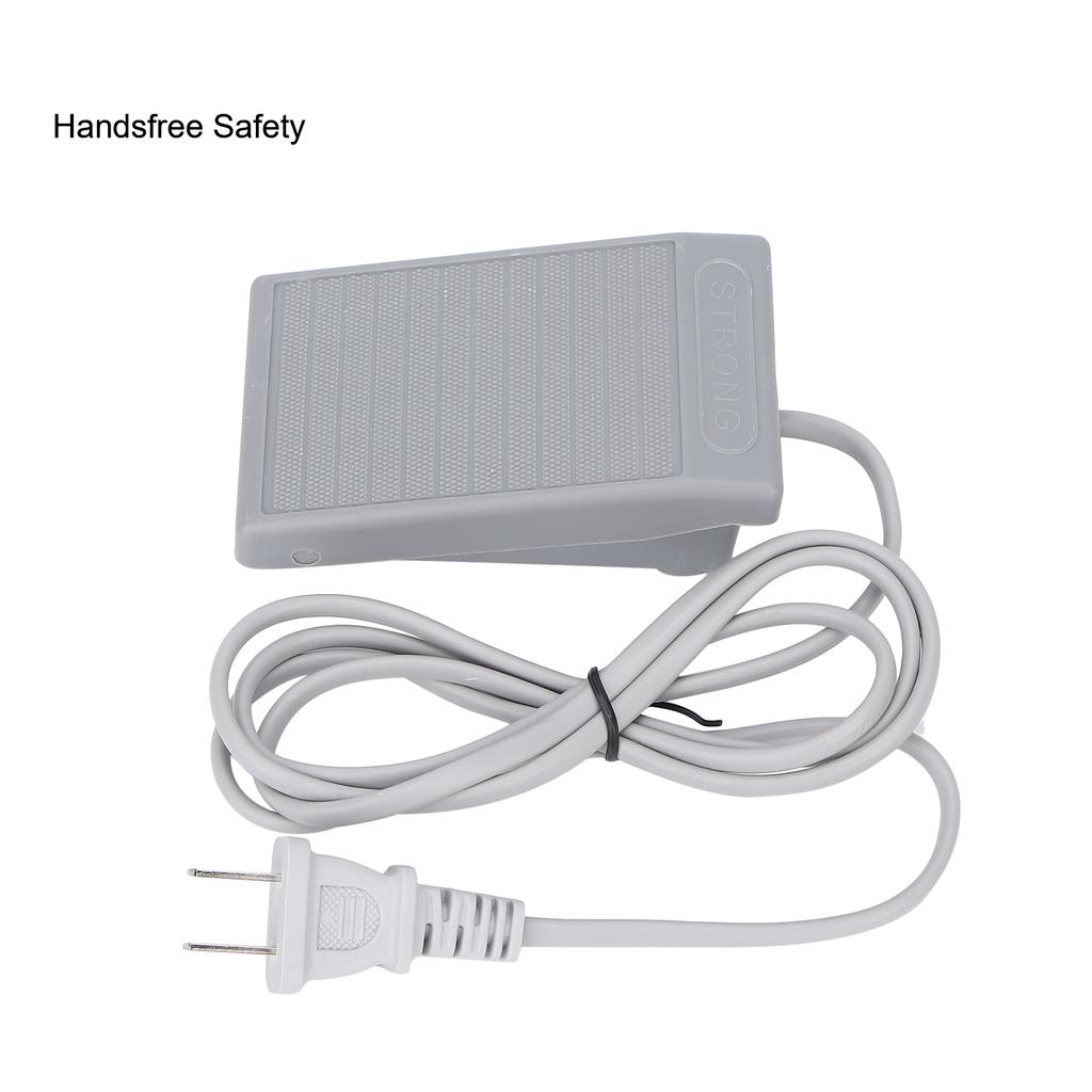 Ножная педаль громкой связи, нескользящая, безопасная, удобная, прочная, портативная педаль, переключатель для сильного шлифовального станка 204