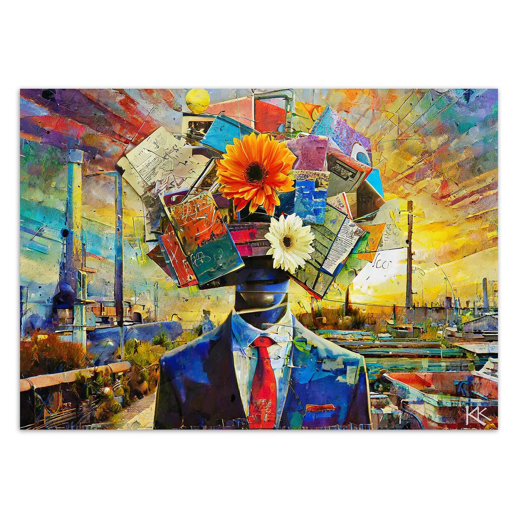 Wallpaper Head full of thoughts