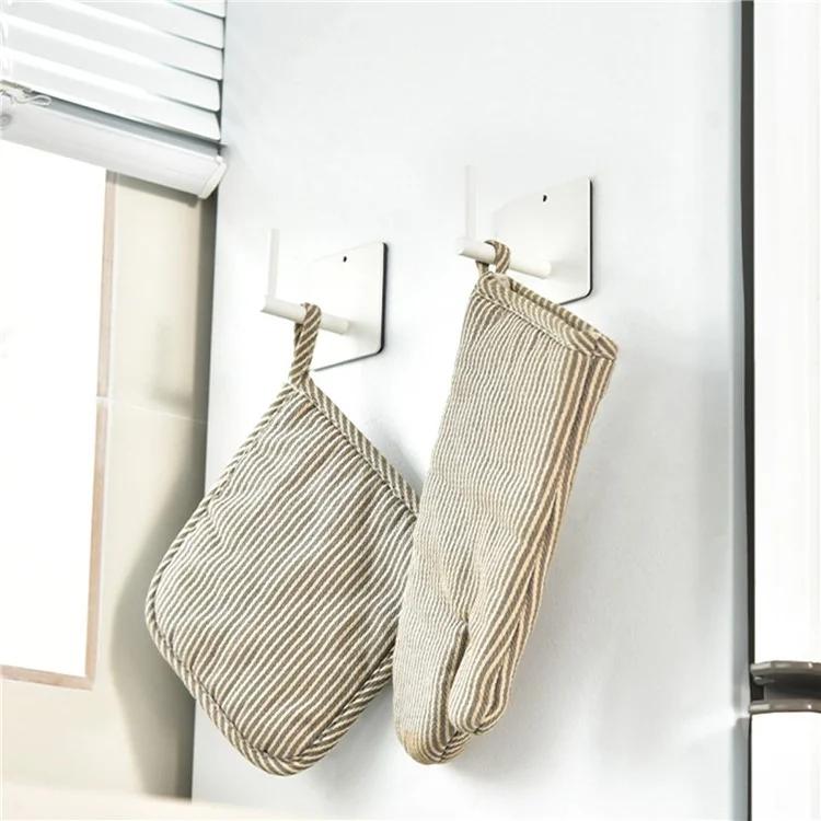 2Pcs Column Shape Carbon Steel Magnetic Hook Kitchen Refrigerator Hanging Hook