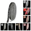 2 Rolls Rhinestone Ribbon 1cm Wide 1 Yard Length Crafts DIY Material