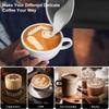 4 In 1 Multifunctional Electric Milk Frother Coffee Cappuccino Latte Milk Foam Machine Automatic Hot and Cold Foam Maker