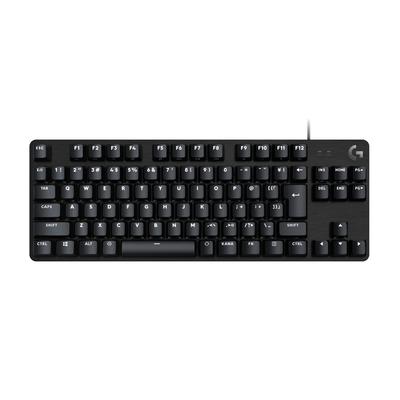 LOGITECH G Игровая клавиатура G413TKLSE Проводная клавиатура Tenkeyless Тактильная надежная клавиатура с японской раскладкой Высокая прочность PTB Keycap Игровая клавиатура