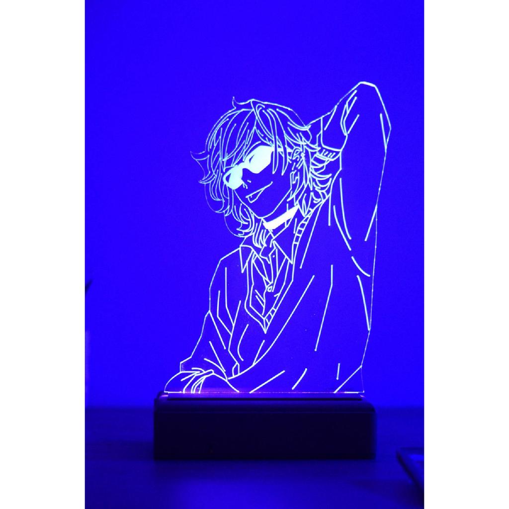 Юрий Аято Yarichin Bitch Club 16 цветных аниме-ночников с контролем цвета