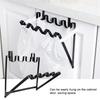 Over Cabinet Door Waste Bag Rack Hanging Type Garbage Bag Hanging Rack Trash Bag Holder  Kitchen