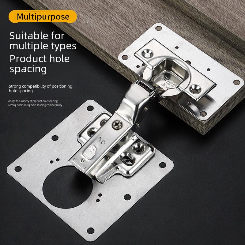 Ремонтная пластина из нержавеющей стали для дверок шкафа