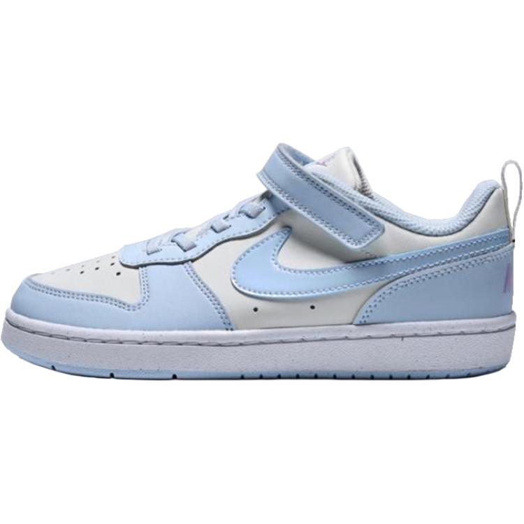 Nike Court Borough Low Recraft Мягкий Жемчуг Гортензии Белый Селестин B