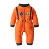 Новый Костюм Астронавта для Малыша Косплей Вышитый Космический Костюм Праздничный Комбинезон Костюм на Хэллоуин Зимний Комбинезон с Длинным Рукавом