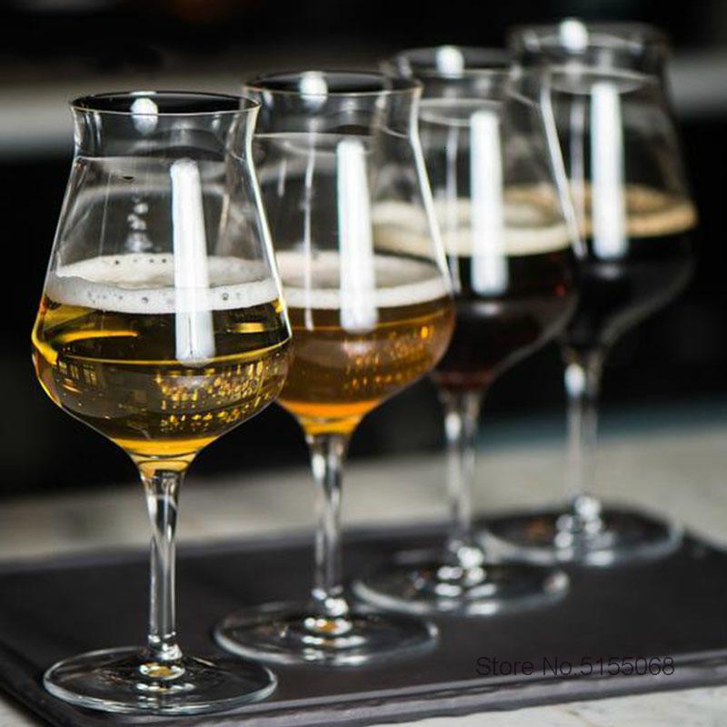 TEKU Профессиональный бокал для крафтового пива Cool Brewing Хрустальный бокал-тюльпан Специальный рекомендуемый для IPA Кружка для стаута, темного пива Бокал для вина