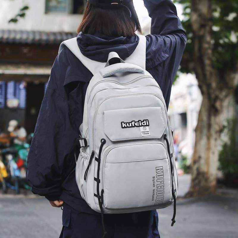 Студенческий рюкзак большой емкости с буквенным принтом, мужская спортивная дорожная сумка для спорта на открытом воздухе, женский компьютерный рюкзак