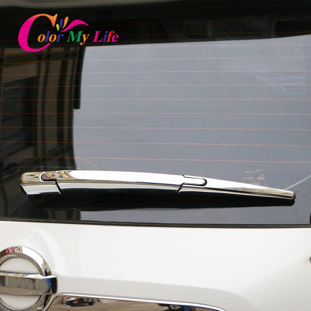 ABS Chrome Rear Water Wiper Cover Windshield Blade Trim Sticker for Nissan Juke 2010-2022 Qashqai J11 2015-2022