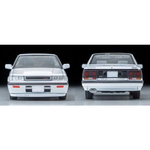Tomytec Tomica Limited Vintage Neo 1/64 LV-N301a Nissan Skyline 4-Door HT GT Passage Twin Cam 24V White 1987 Model (Finished Model)