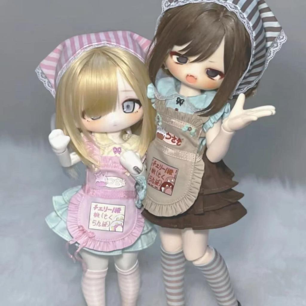 Одежда для BJD кукол подходит для кукол-мультяшек размера 1/4, кукол-милашек и аксессуаров для 2D кукол-горничных