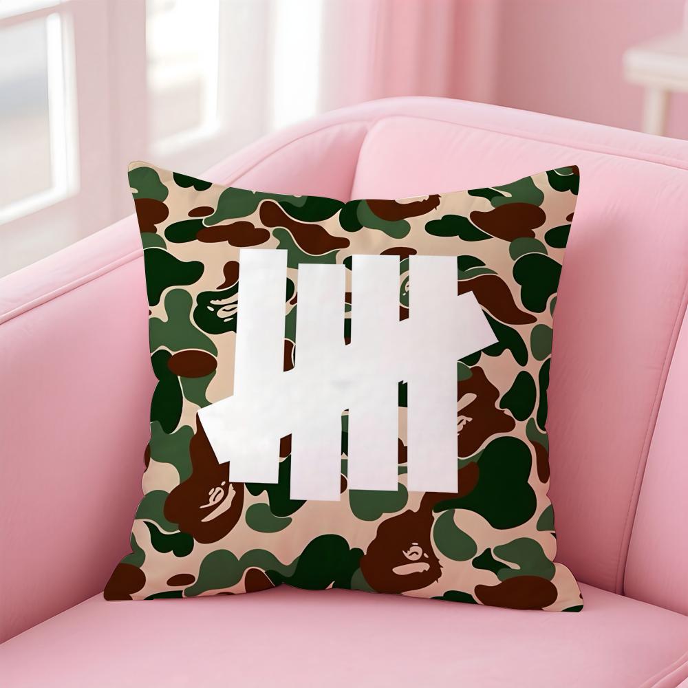 5 Stripes Cool UndefeatedU Cushion Cover Pillowcase Short Plush Invisible zipper Room Sofa Cushion Cover