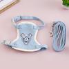 Newest Undershirt Style Pet Leash Adjustable Cat Dog Harness Breathable Leash Convenient Pet Vest For Small Dog Cat Supplies