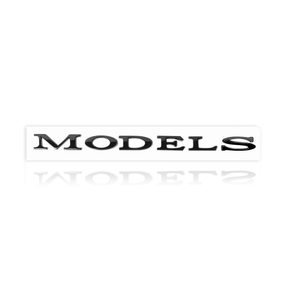 Car Original ABS Letter Logo Rear Tailgate Trunk Emblem Stickers For Tesla MODEL 3 MODEL Y SpaceX DUAL MOTOR Model S Model X