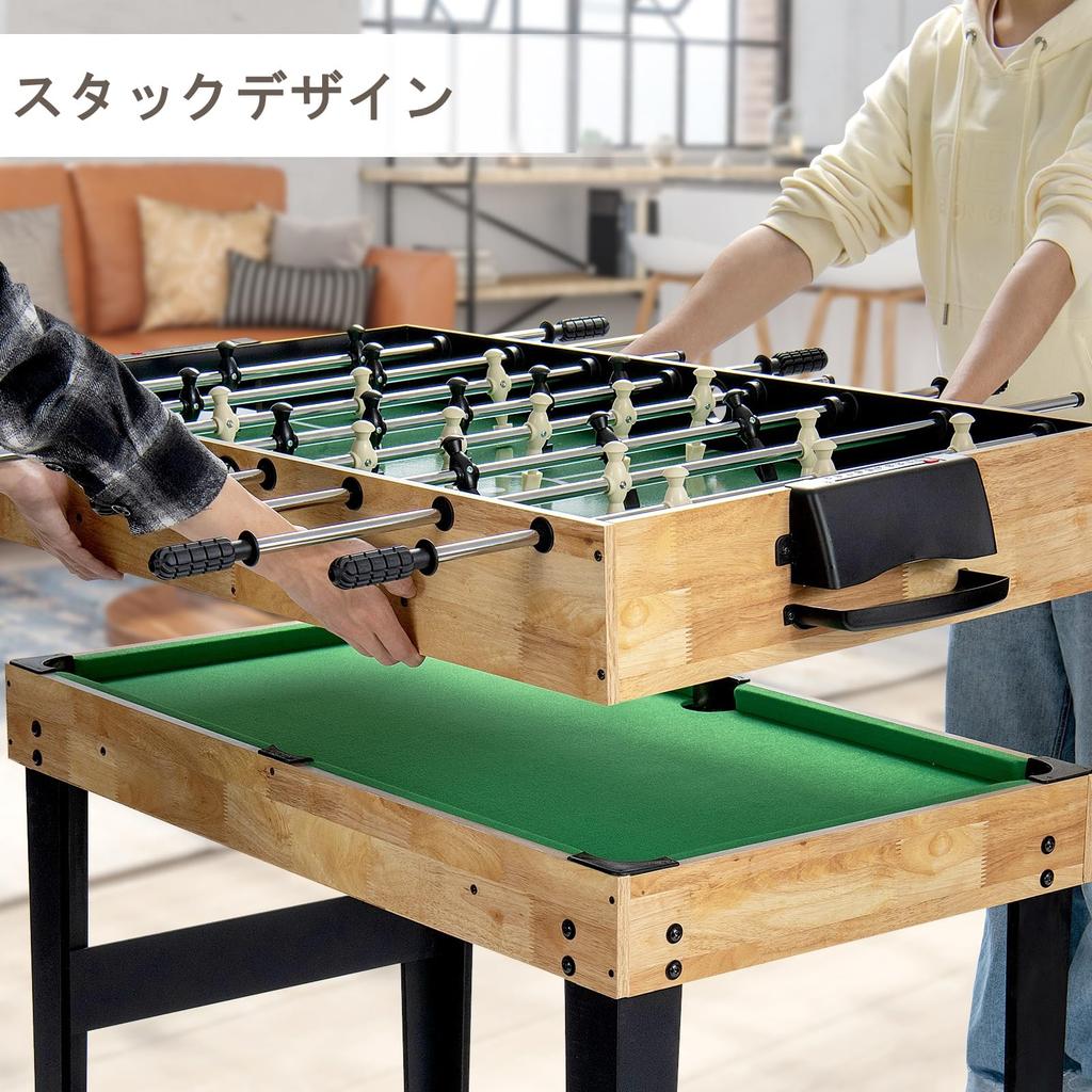 GYMAX Настольная игра Соревновательная игра Настольная игра Настольный футбол Кёрлинг Бильярд Настольный теннис Настольный футбол Футбольный матч