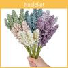 Perfect Decorative 6pcs Artificial Vanilla Spike Flowers With Fake Cereals