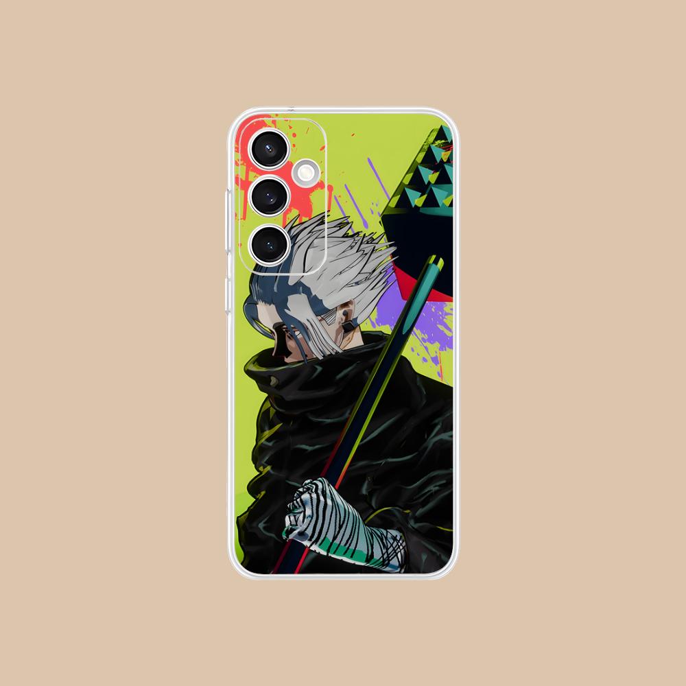 Sakamoto Days Gaku Phone Case for Samsung Galaxy S25 S24 S23 S22 S21Plus FE Ultra Clear Colorful Cover Luxury Smartphone