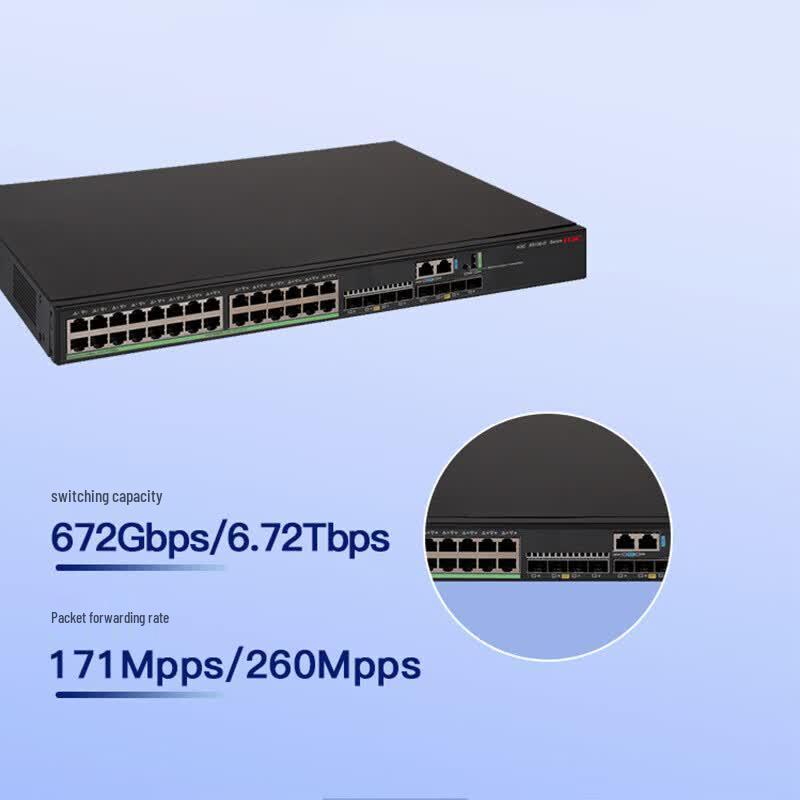 H3C S5130S-36S-PWR-EI-G 28-Port Gigabit PoE Managed Switch