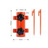 Portable Camping Tent Stand Steel Awning Rod Holder New Flysheet Pole Holder  Outdoor Camping