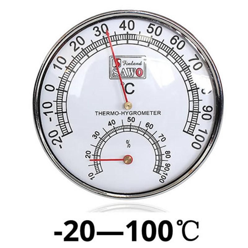 Sauna Thermometer Hygrometer Metal-Case Bath Outdoor-Used Indoor And Steam Thermohygrometer GZW GZW