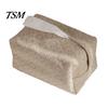 Sturdy Tissue Container Non-woven Fabric Box, Multi-purpose Storage Organizer, Soft Durable Compact Pouch Paper Towel Dispenser Case, for Office Desk