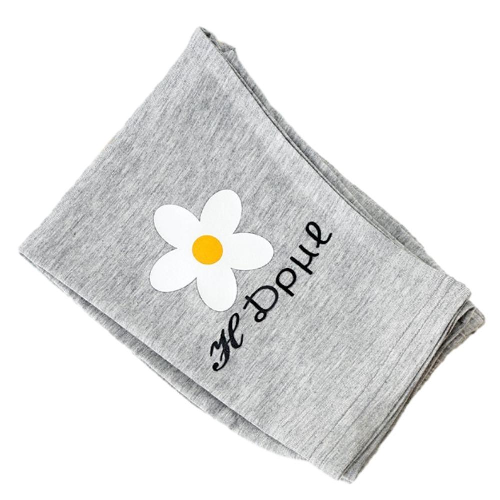 Леггинсы для девочек Укороченные брюки с цветочным принтом Детские брюки