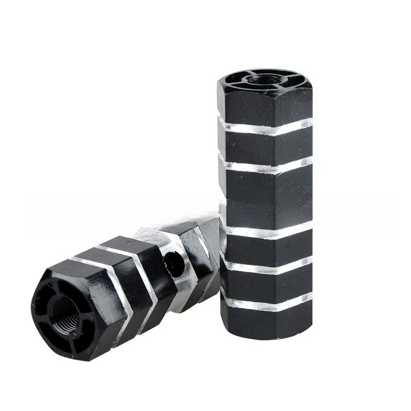 2pcs Axles Aluminum Alloy Stunt Foot Pegs Pedal for Bicycle Cycling