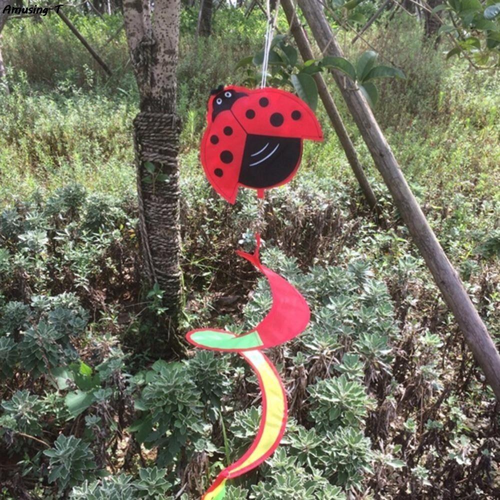 No Toxic Animal Windmill Colorful Spiral Windchimes Cute Wind Spinner Partie