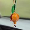 Car Keyring Pomegranate Fruit Pendant Hanger Bag Pendant Lovely Leather Keychain  Men