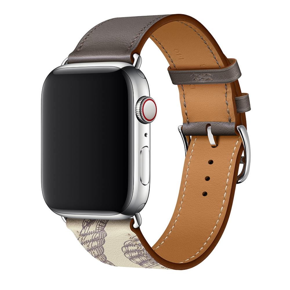 Кожаный ремешок для Apple, ремешок для часов 44 мм, 40 мм, 45 мм, 41 мм, 38 мм, 42 мм, браслет из натуральной кожи с одним туром, iWatch series 5, 4, 3, 6 se 7
